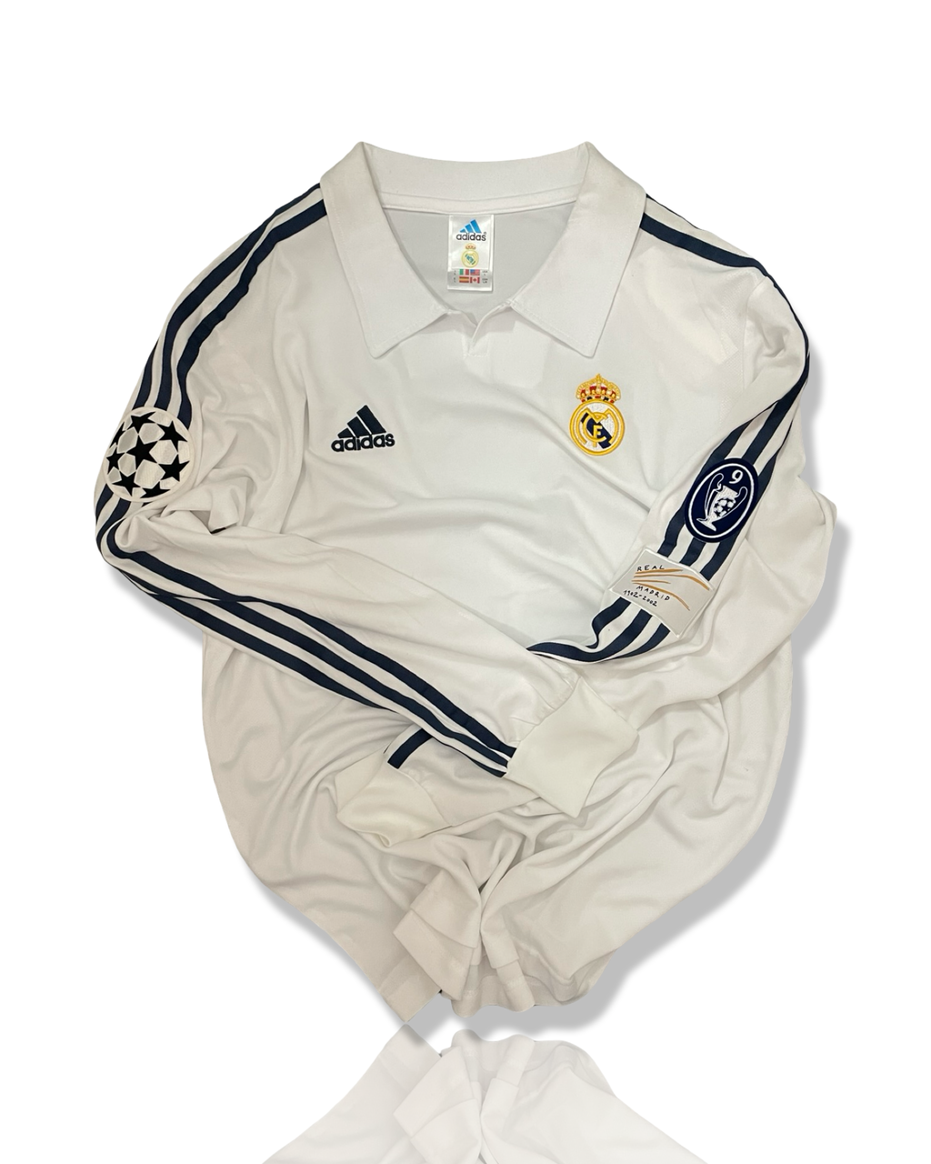 Real Madrid Home 01/02 Long Sleeve