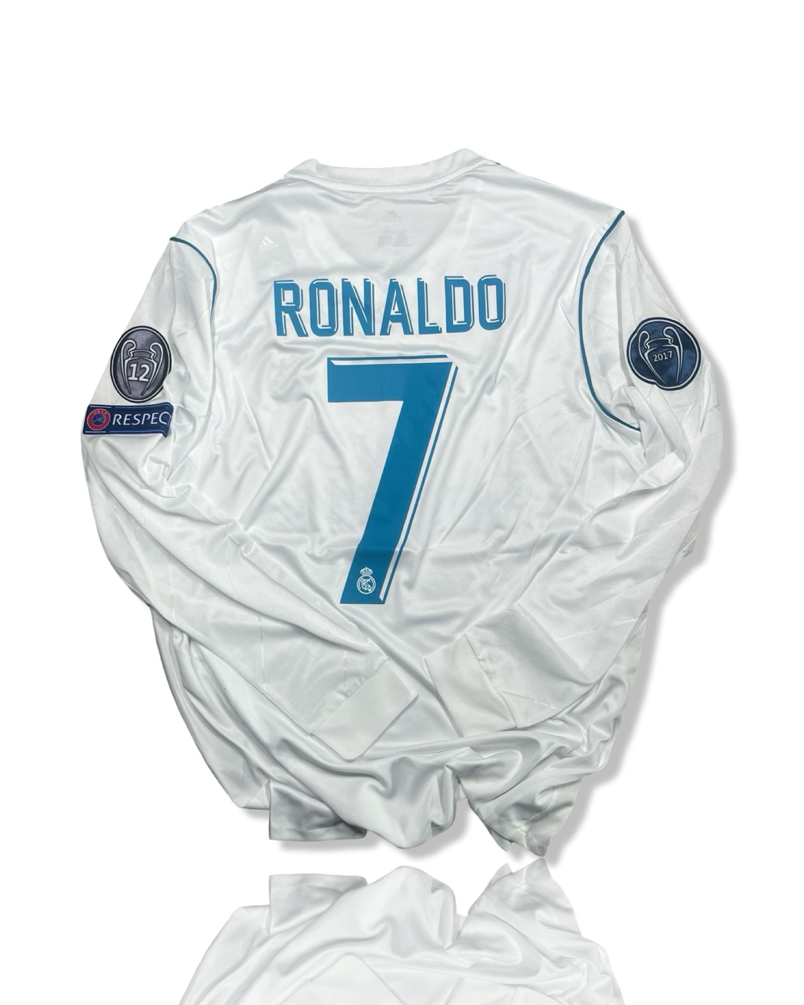 Real Madrid Home 17/18 UCL Long Sleeve
