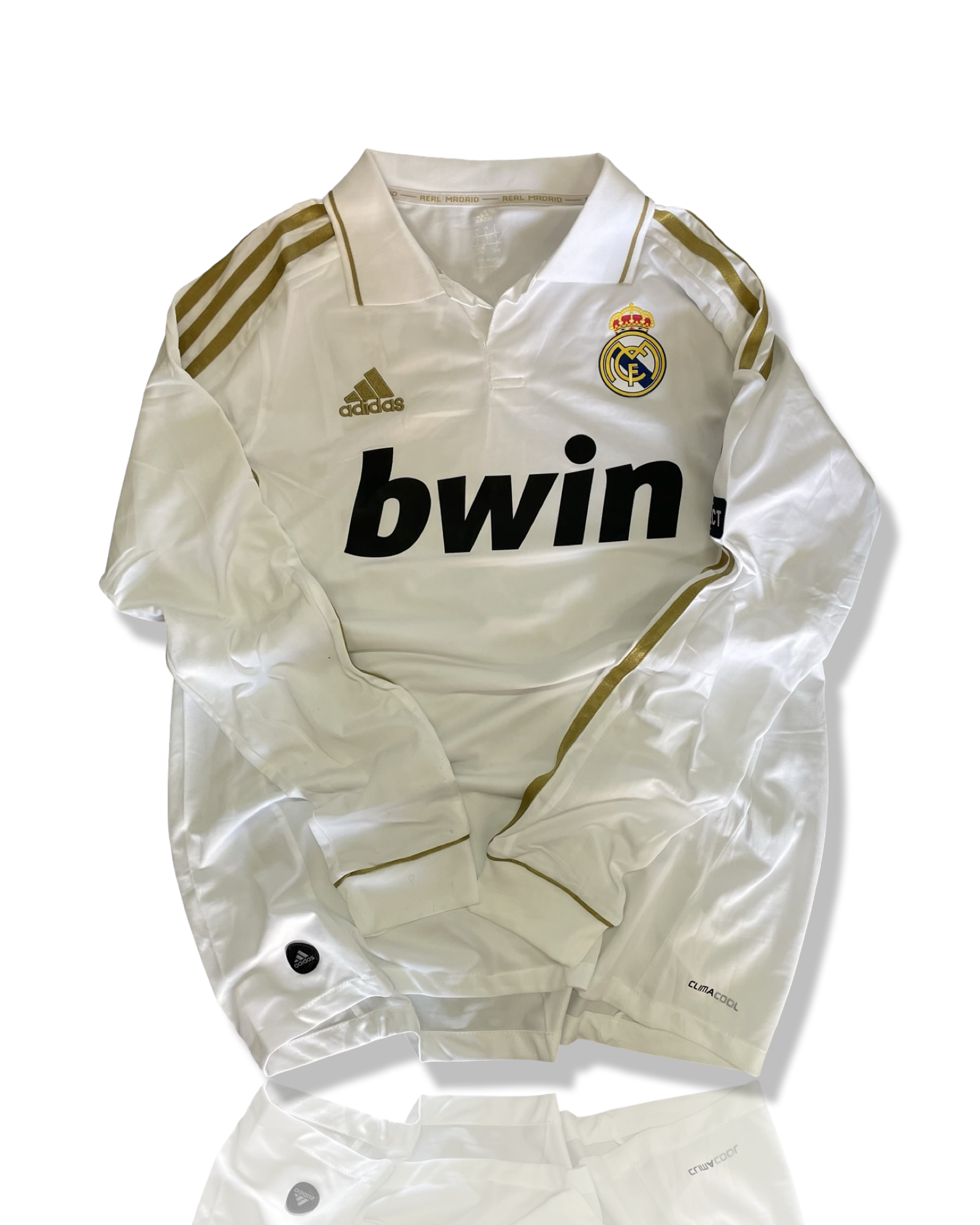 Real Madrid Home 11/12 UCL Long Sleeve