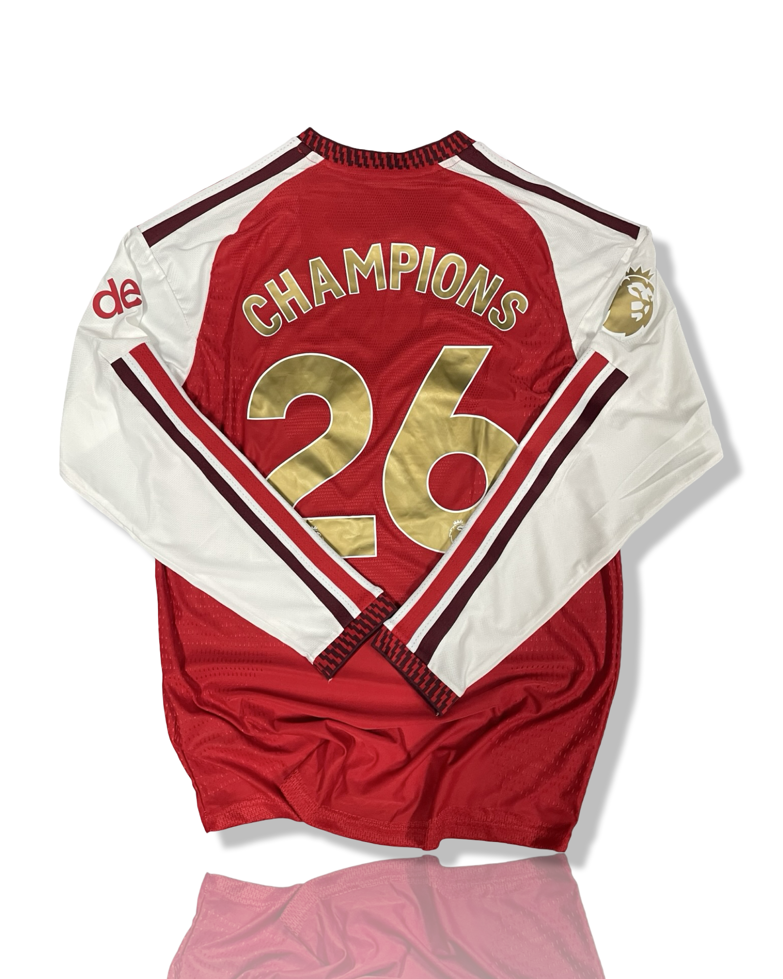 Arsenal Home 26/27 EPL Winners Long Sleeve