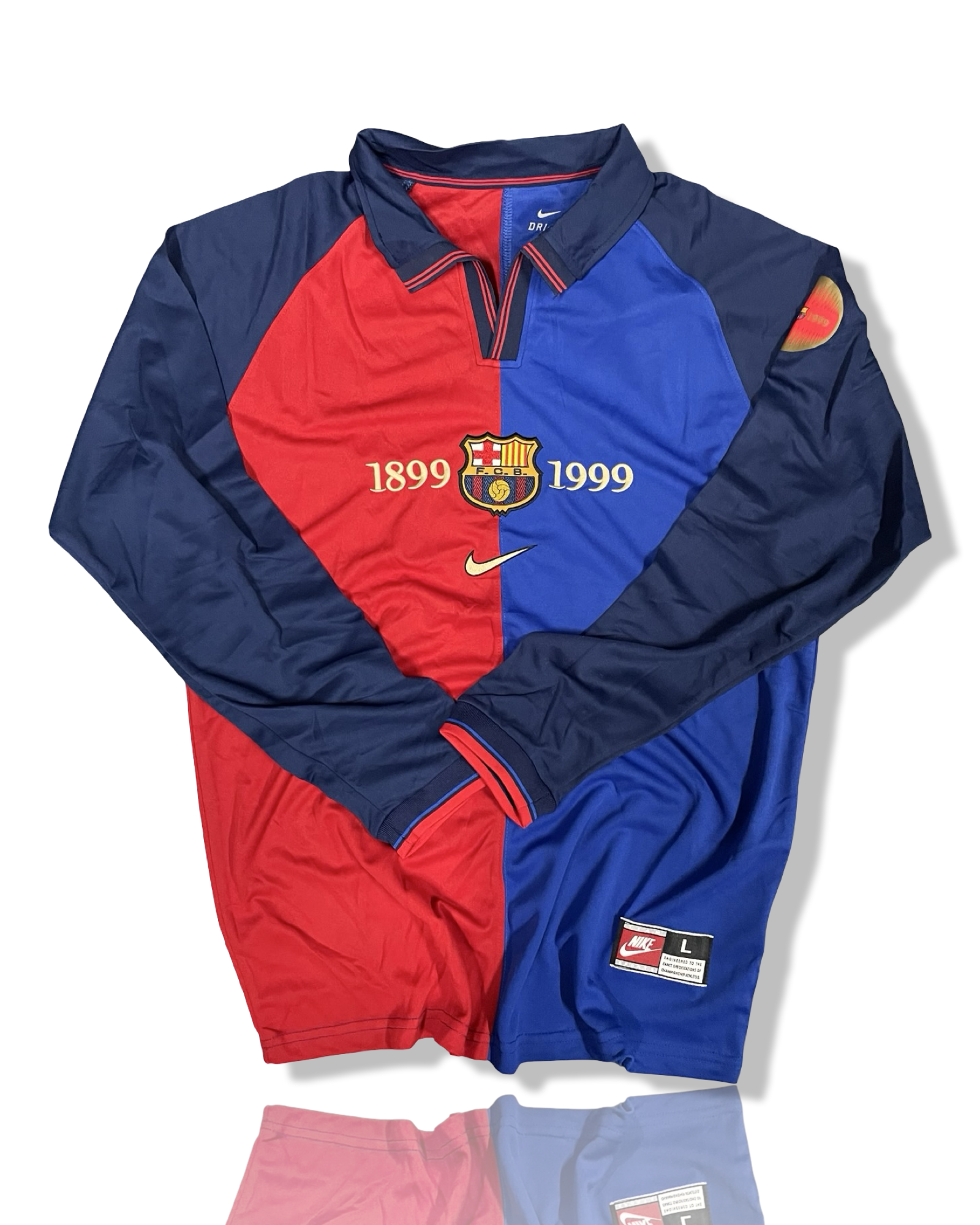 FC Barcelona Home 99-00 Long Sleeve