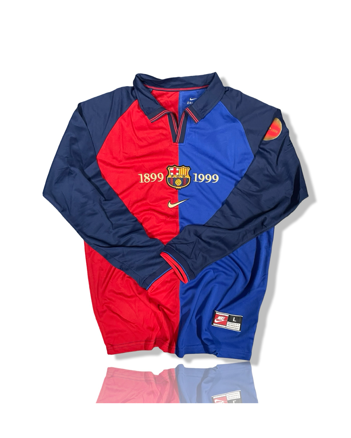 FC Barcelona Home 99-00 Long Sleeve